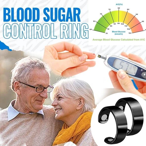 Health Ring™ Anneau de contrôle de la glycémie (1+1 GRATUIT !)