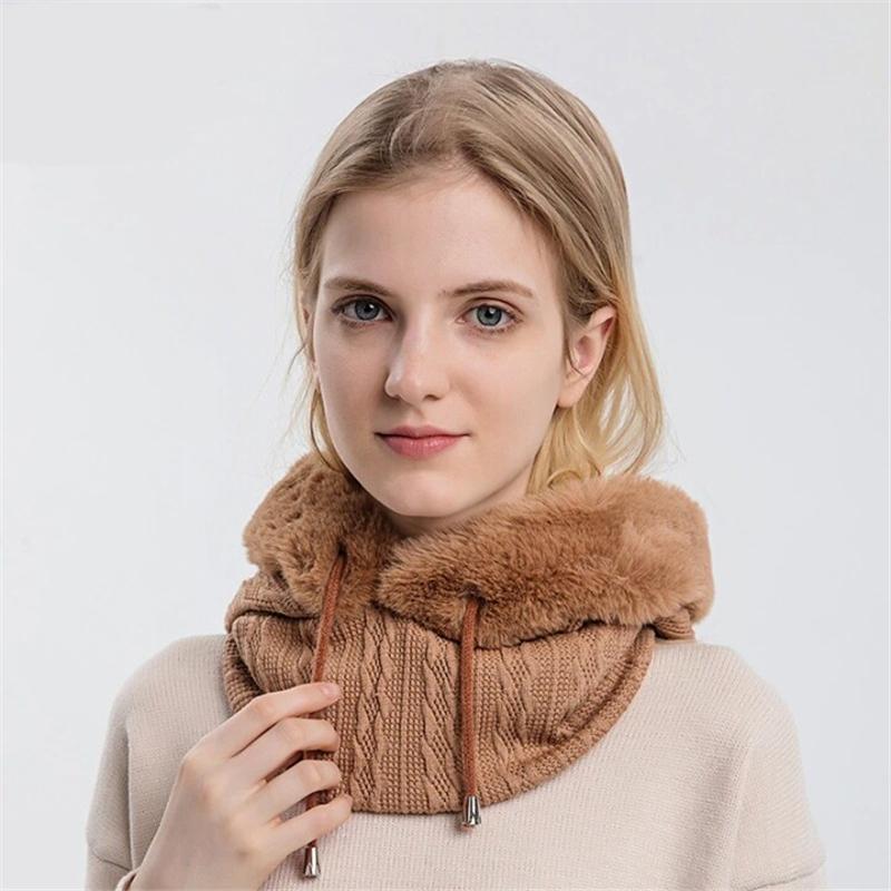 Leaq™ Bonnet coupe-vent chaud en tricot pour l'hiver