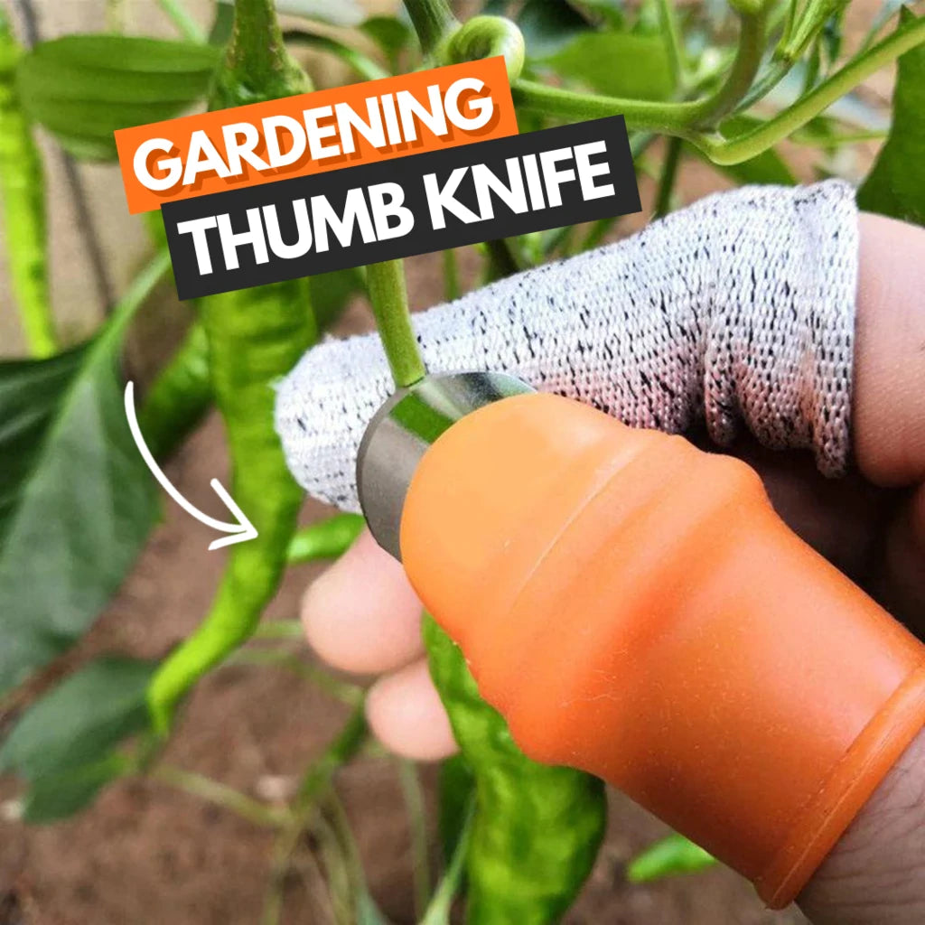Easy Pluck™ Couteau à pouce pour le jardinage (1+1 GRATUIT !)