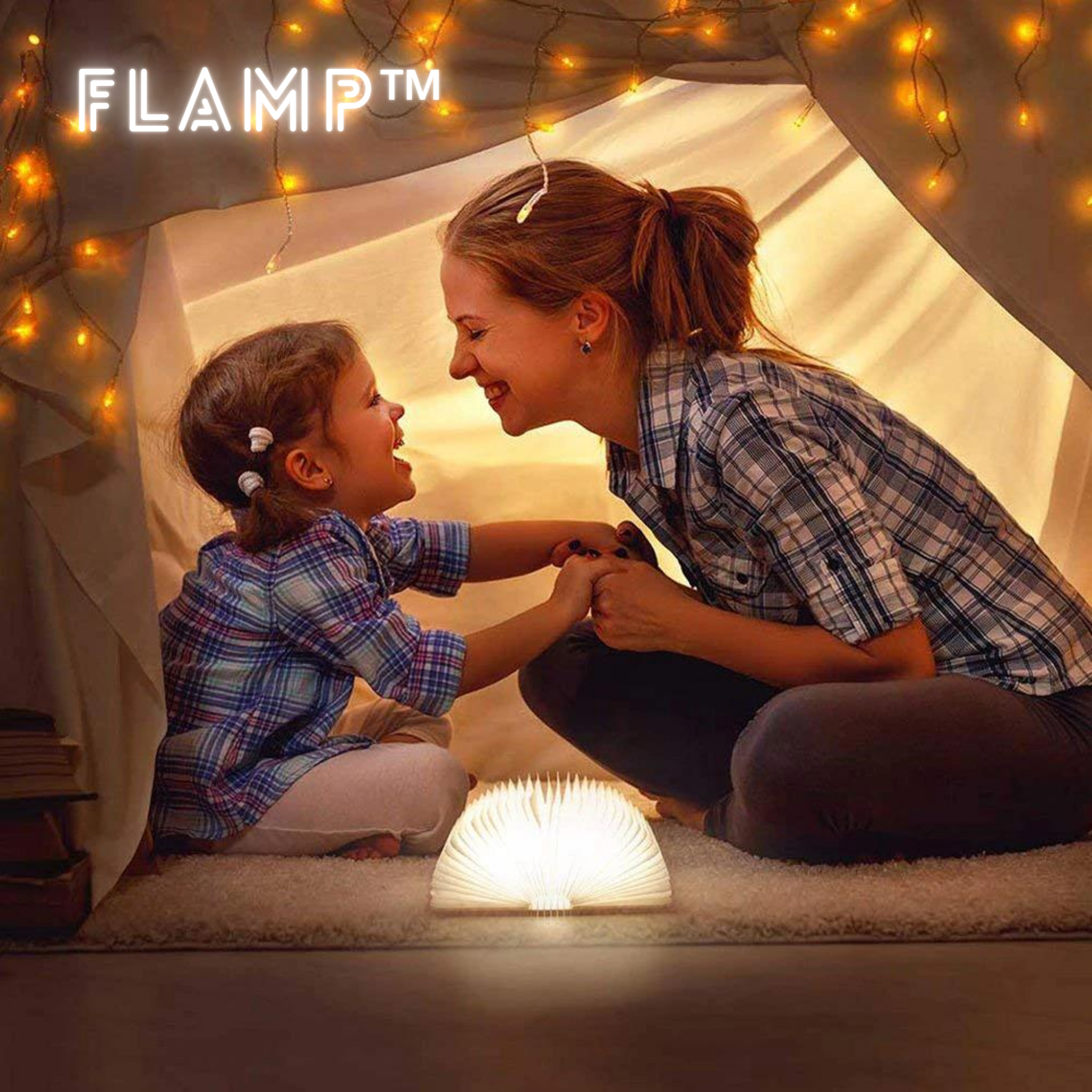 Flamp™ Lampe de livre pliable