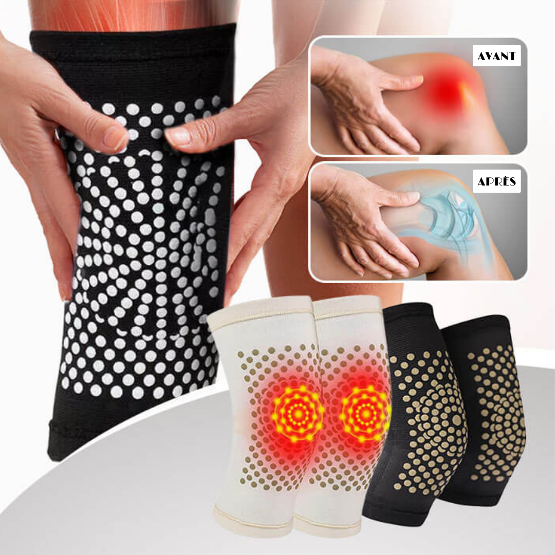 KneeAid™ Attelles de genou pour le soulagement de l'arthrite