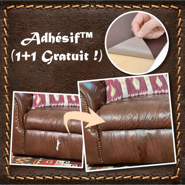 Adhésif™ – Patch de réparation du cuir (1+1 Gratuit !)