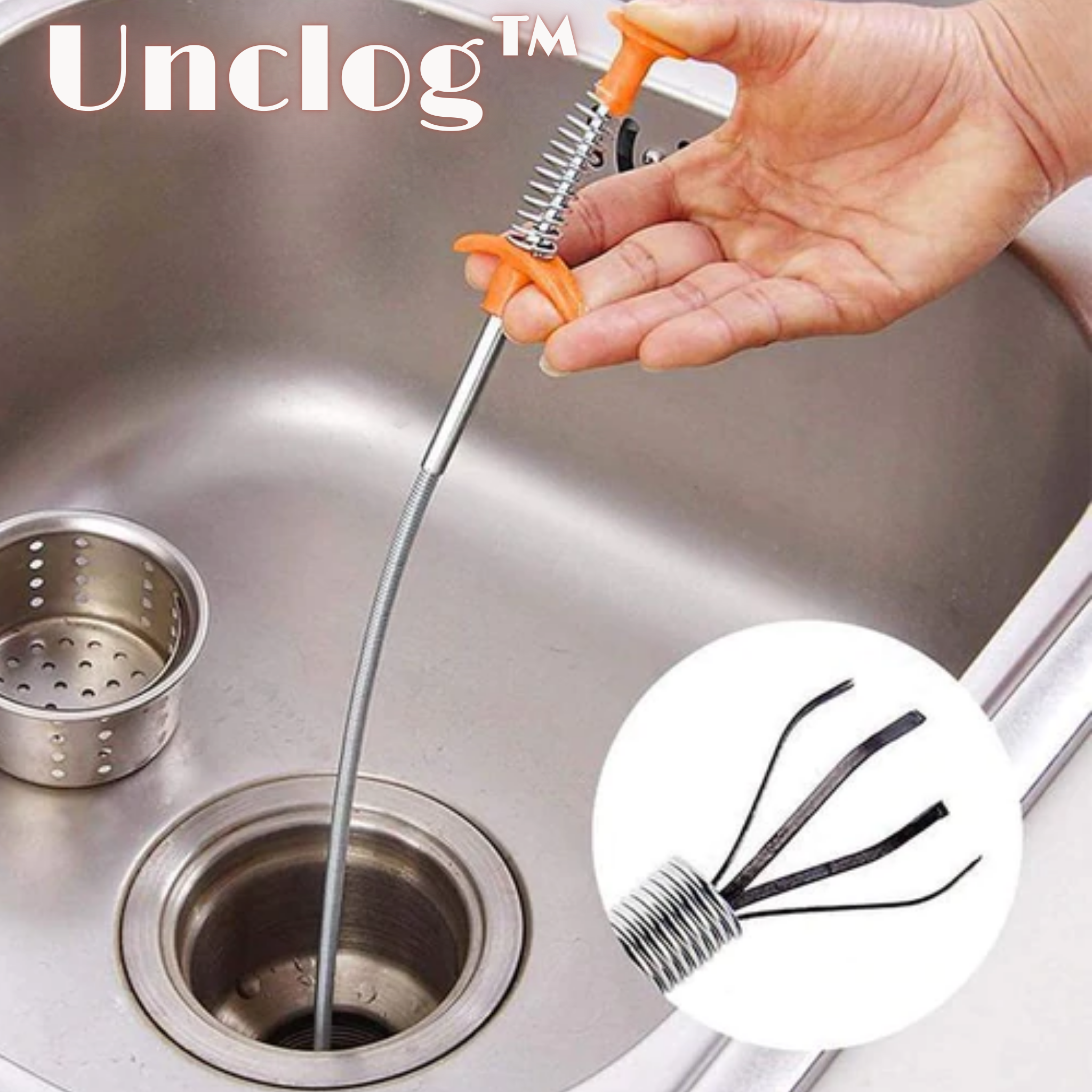 Unclog™ | Outil de ramassage pour le nettoyage des égouts (1+1 Gratuit !)