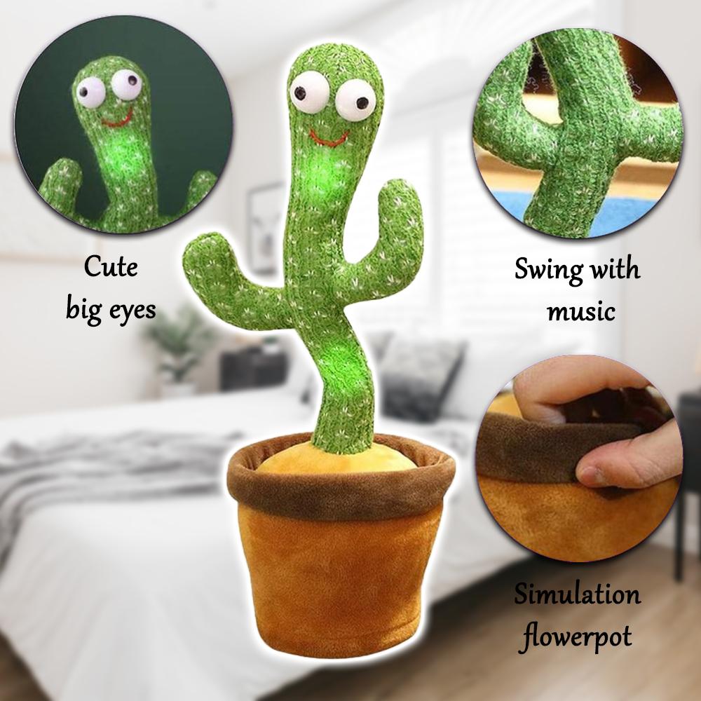 Magic Toy™ Jouet Cactus dansant
