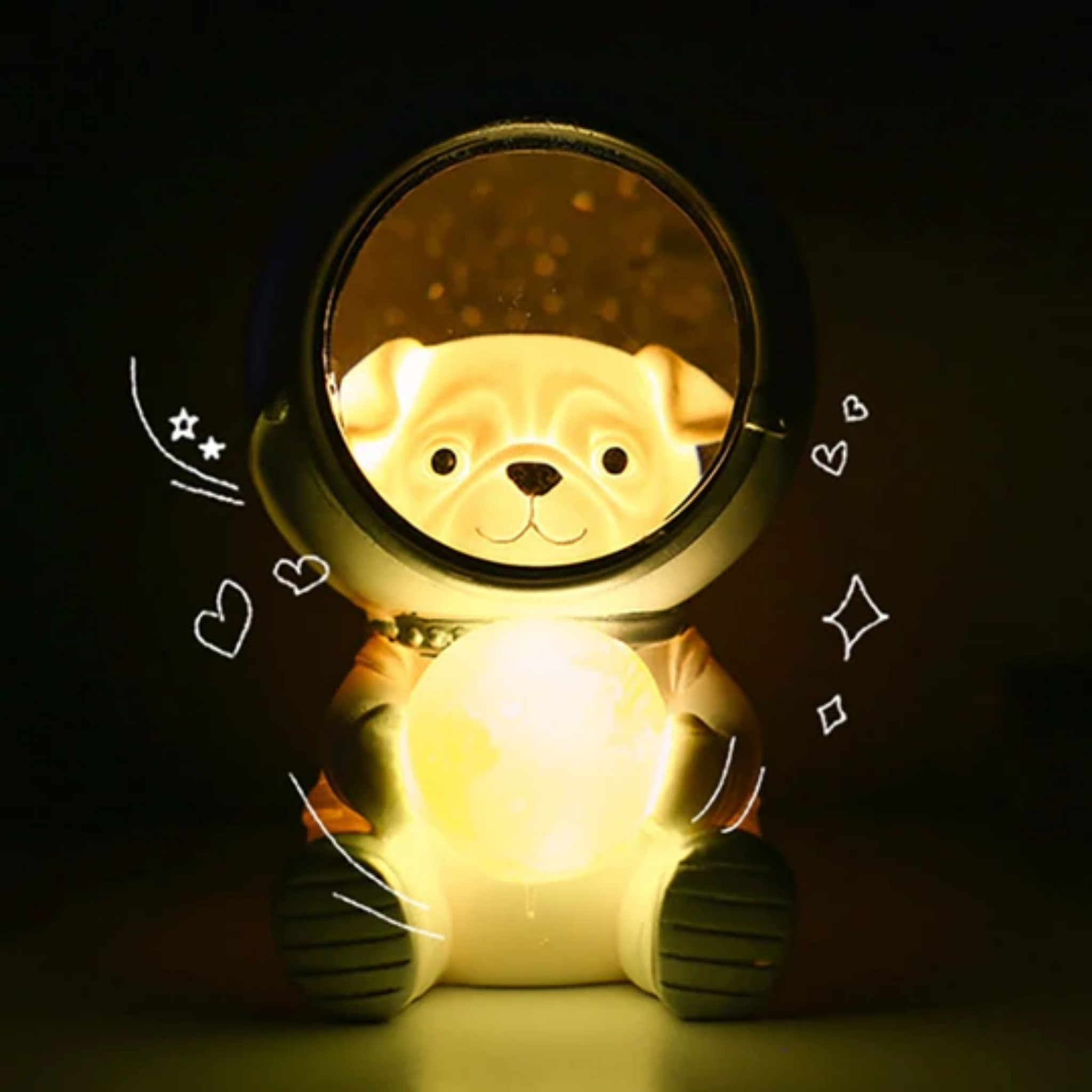 AstroLit™ Lumière de nuit astronaute