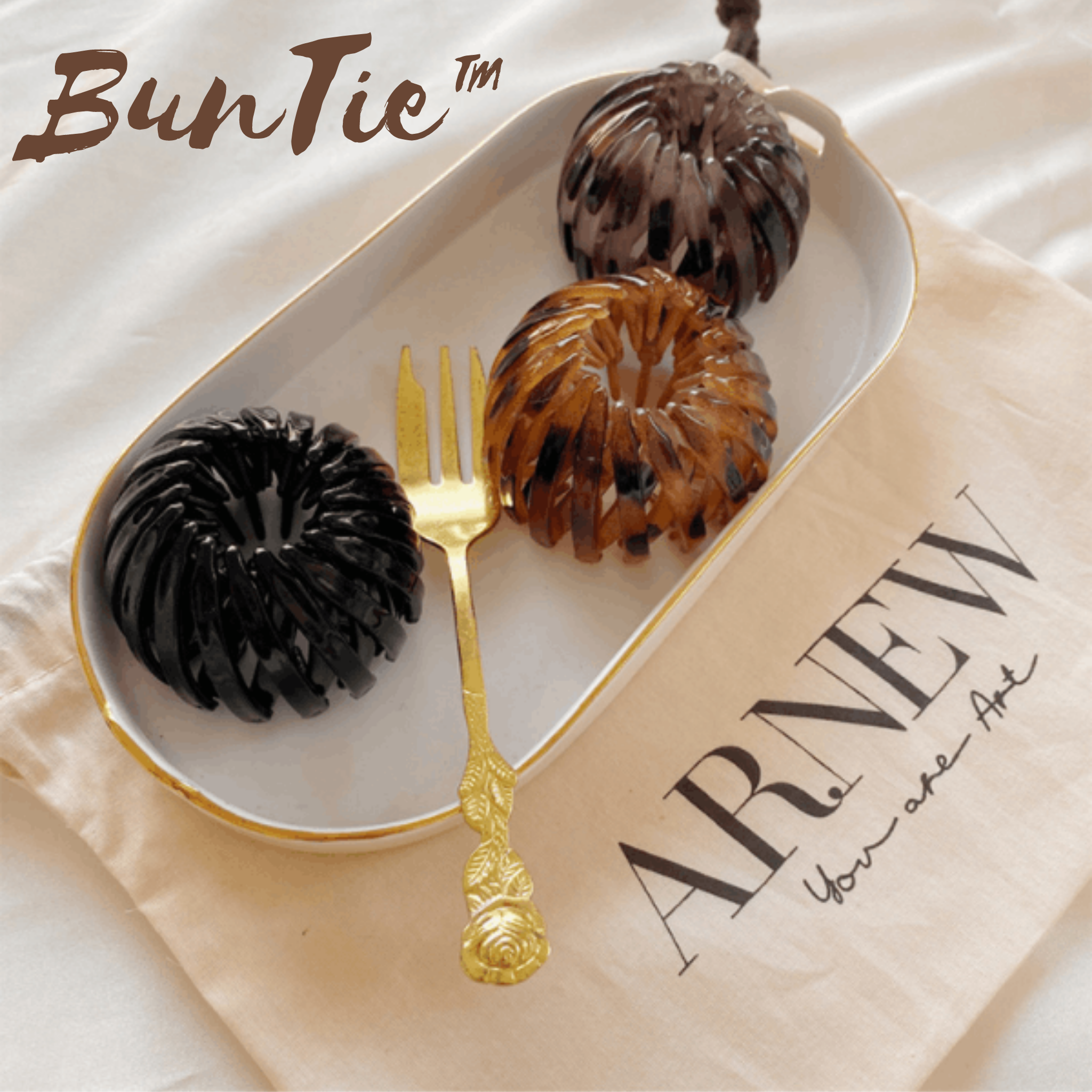 BunTie™ Clip pour cheveux en forme de nid d'oiseau (1+1 GRATUIT !)