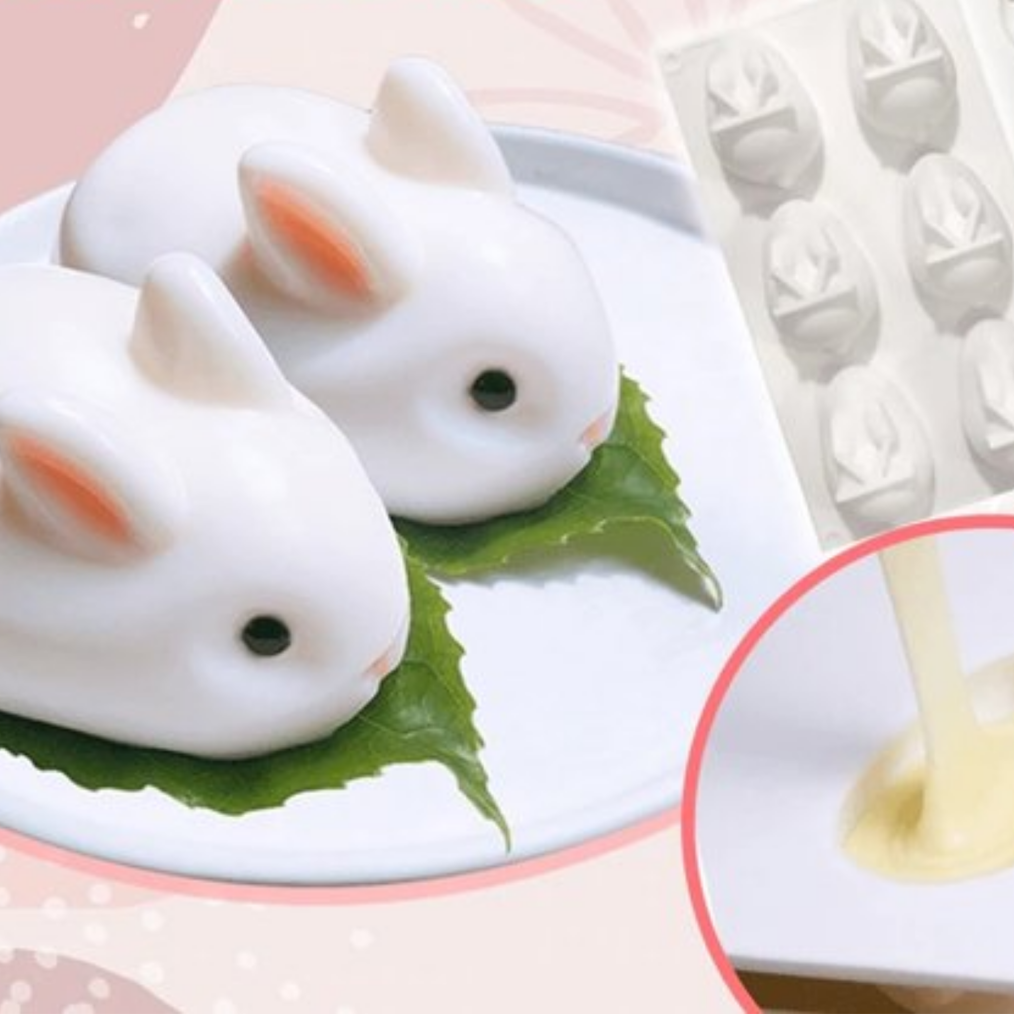 BunnyMold™ | Moule à gâteau en forme de lapin 3D (1+1 Gratuit)