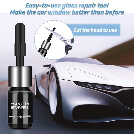 Glass Repair™ Liquide de réparation des vitres (1+1 Gratuit !)