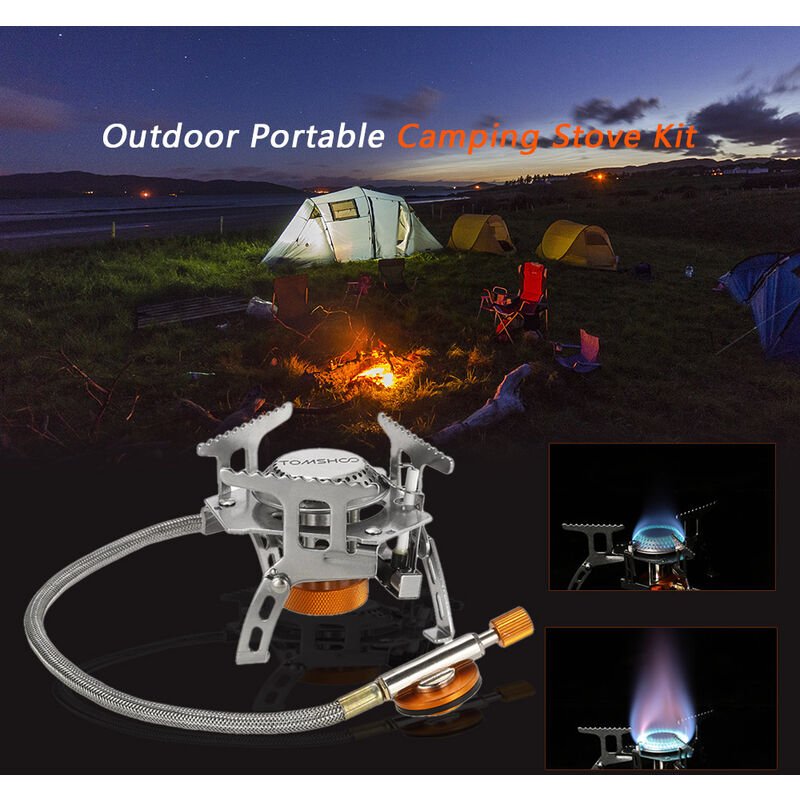 StoveAway™️ I Réchaud à gaz de camping portable