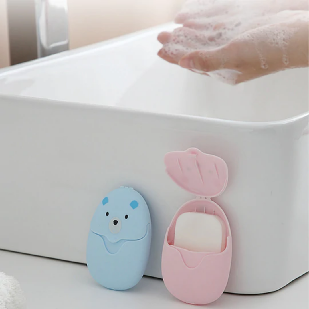 SoapStrips™ Feuilles de savon désinfectant solubles portables (150 Pièces )