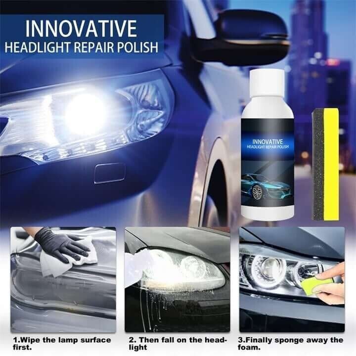 LensPro™ Polish de réparation pour phares de voiture