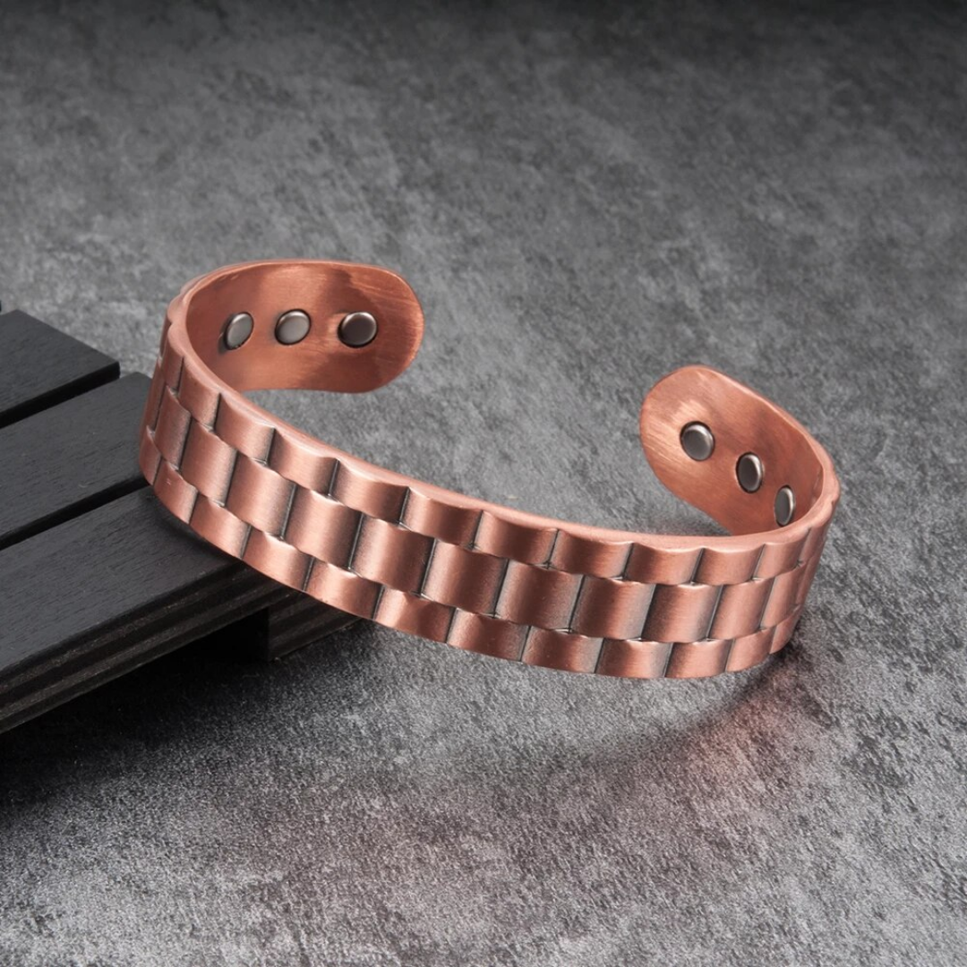 CopperBand™ Bracelet de thérapie magnétique en cuivre (1+1 GRATUIT)