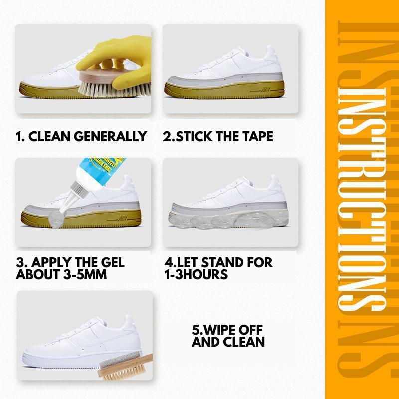 Shoe Restorer™ Gel nettoyant blanchissant pour chaussures