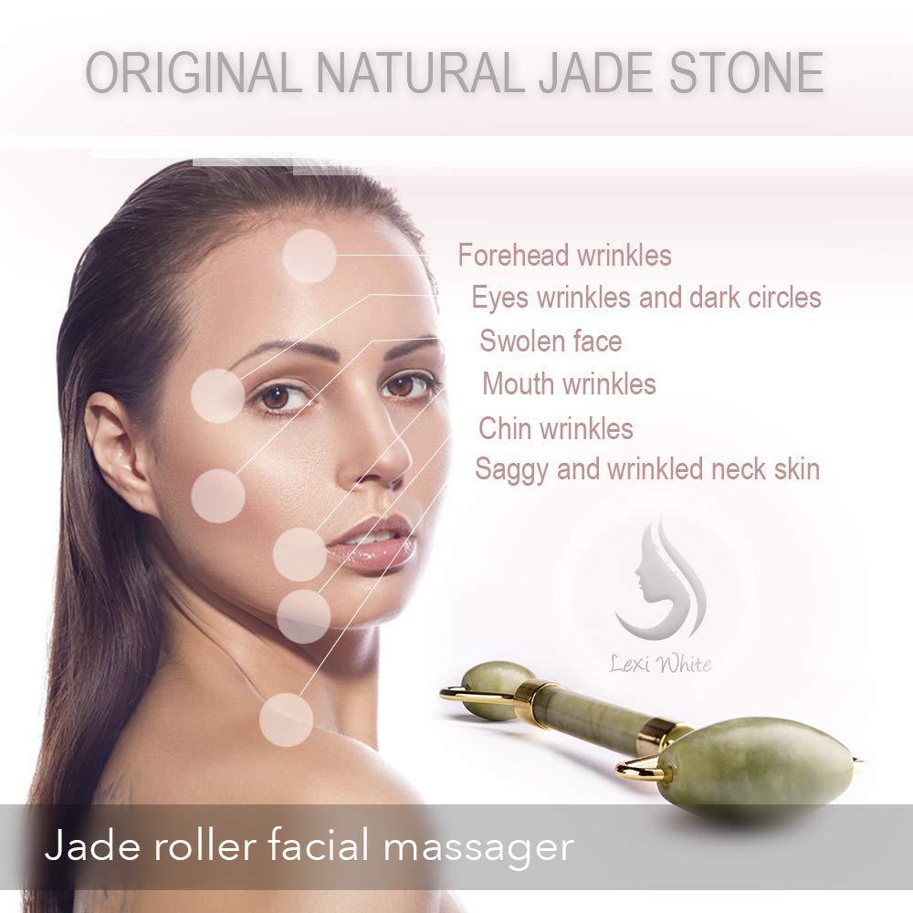Max Glow™ - Rouleau de massage facial en jade
