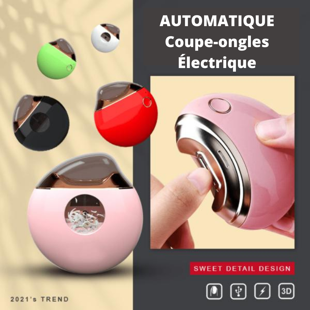 SeeMagic™ Coupe-ongles électrique automatique