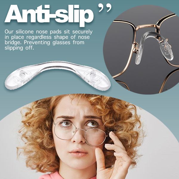 FitFix™ - coussinets en silicone pour lunettes (5+5 GRATUITS)