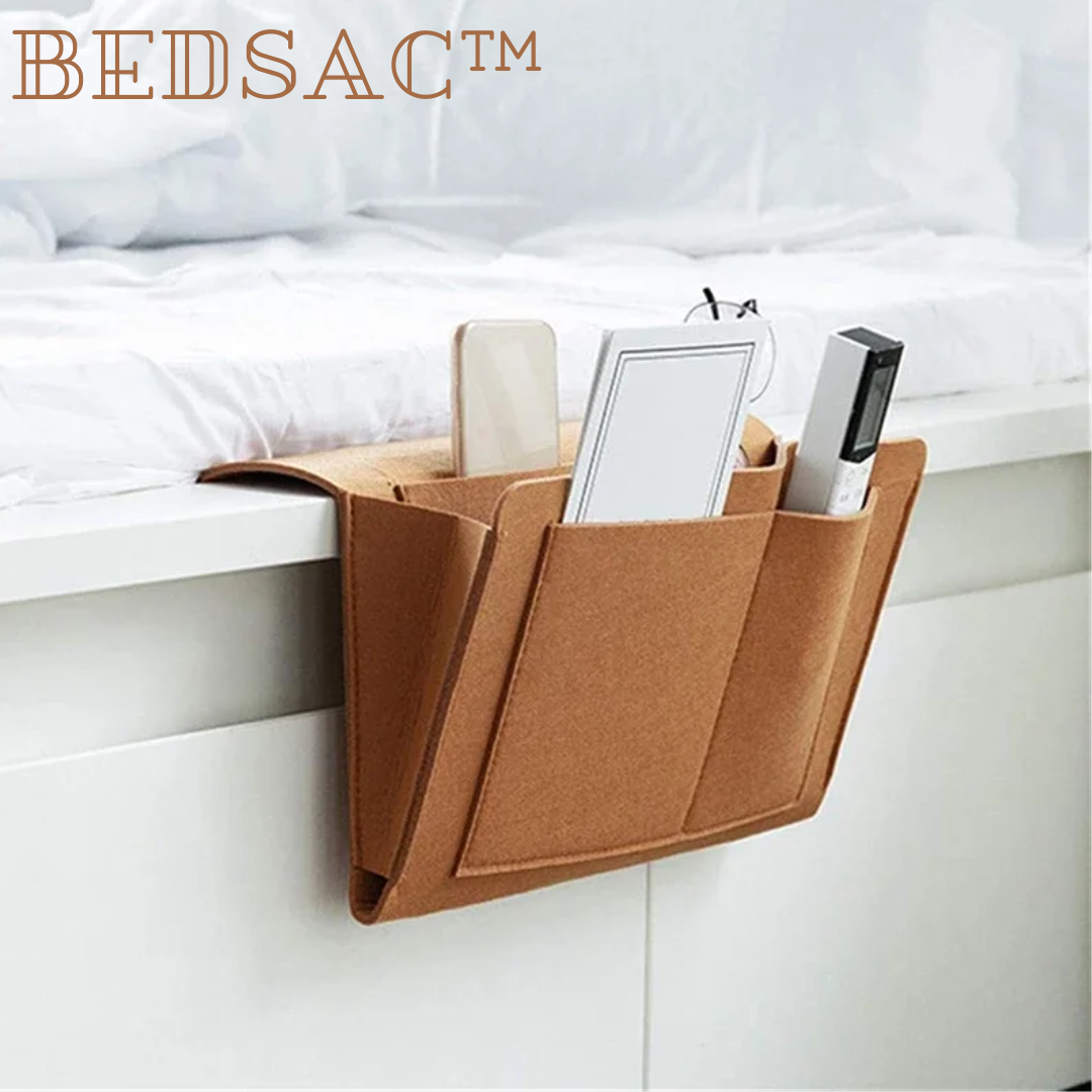 BedSac™ Sac de rangement de chevet