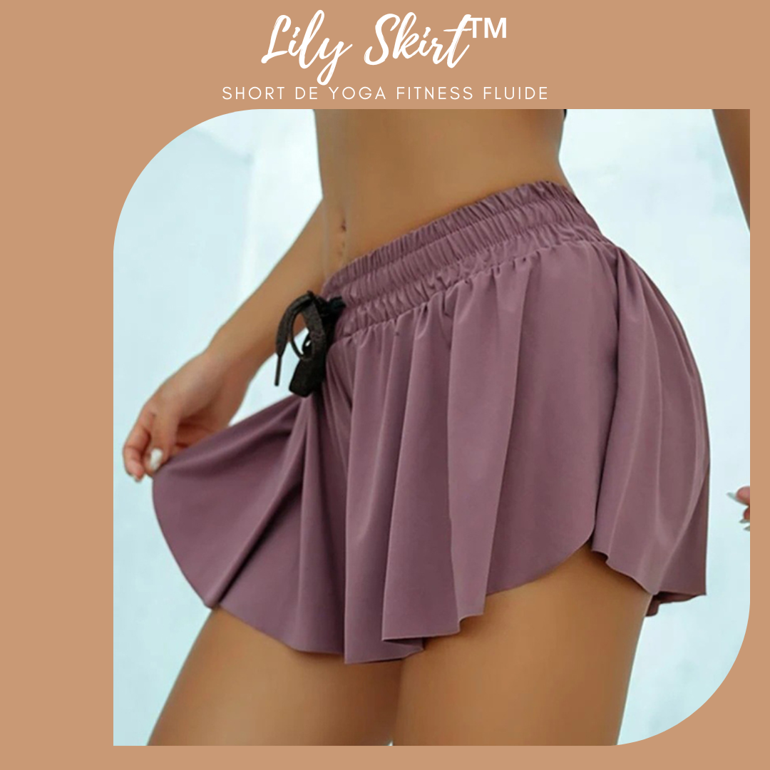 Lily Skirt™ Short de yoga fitness fluide