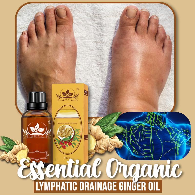 Lymph Care™️ Huile de gingembre pour le drainage lymphatique