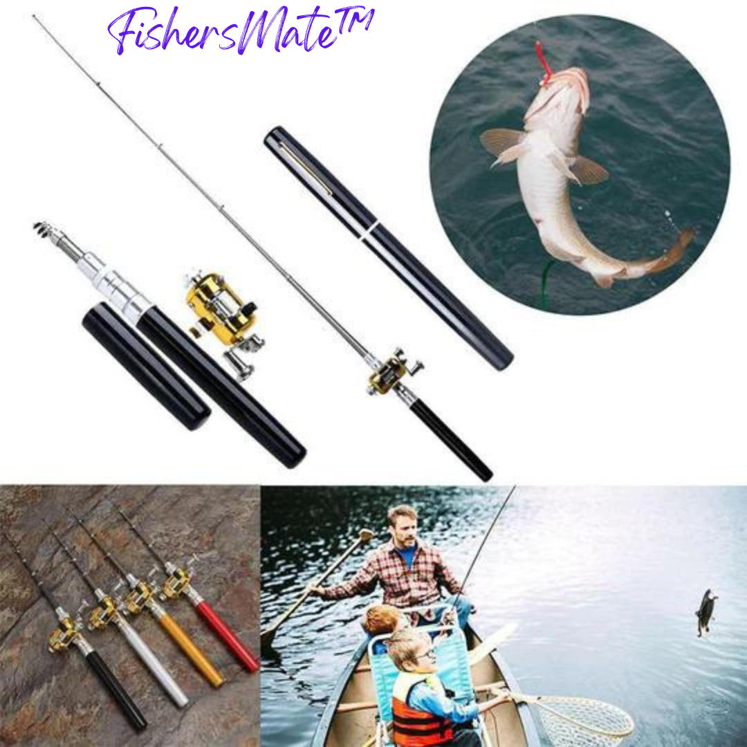 FishersMate™ Canne à pêche de poche