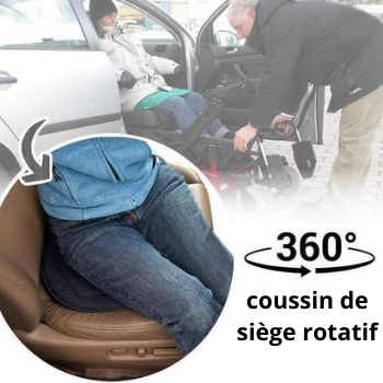 Swivel Cushion™ Coussin de siège pivotant à 360