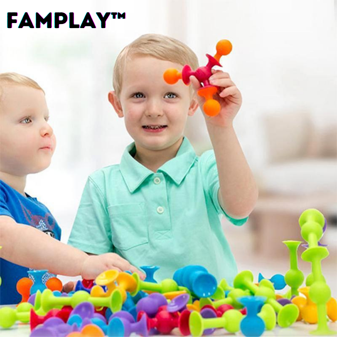 FamPlay™ Jouet à ventouse interactif familial