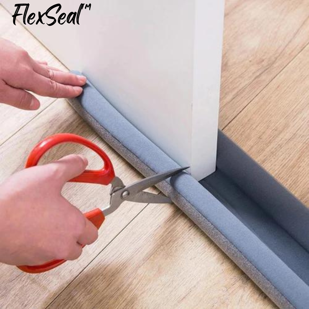 FlexSeal™ Bande d'étanchéité inférieure de porte flexible