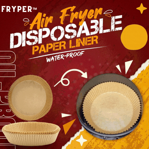 Fryper™ - Chemises en papier jetables pour friteuses à air chaud (50+50 GRATUIT)