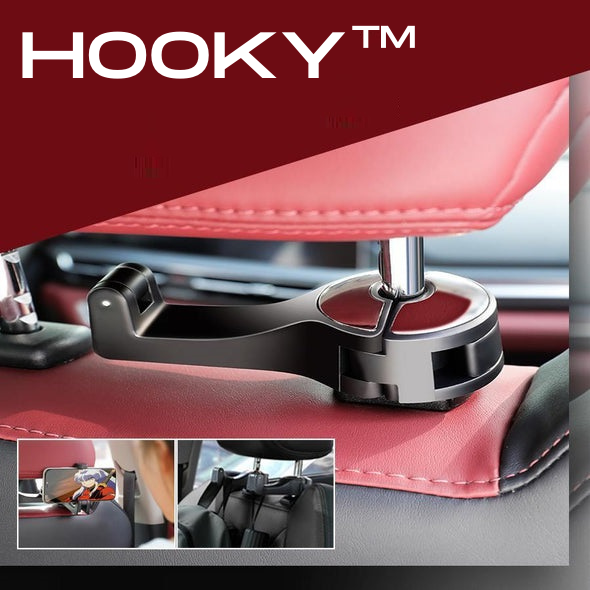 Hooky™ - Crochet multifonctionnel pour voiture (1+1 GRATUIT)