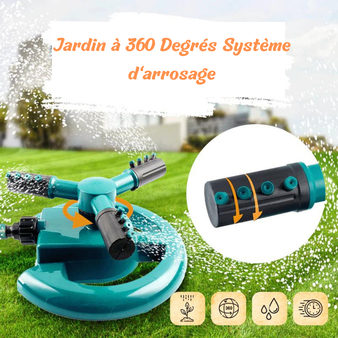 Magic Sprinkler™ 360 degrés Arroseur Automatique pour Jardin