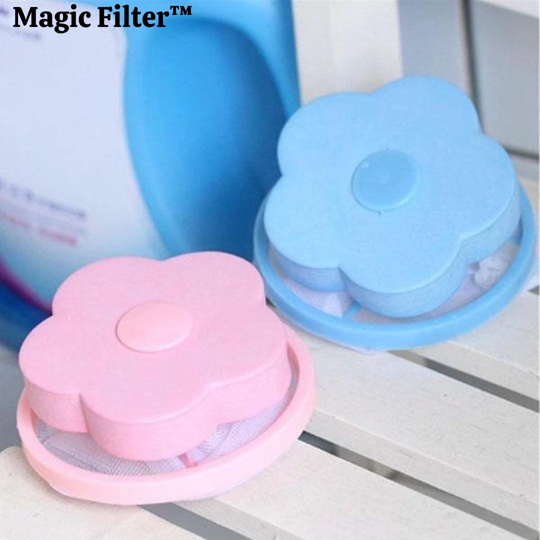 Magic Filter™ Filtrage des poils Élimination des mailles (2+2 GRATUIT !)