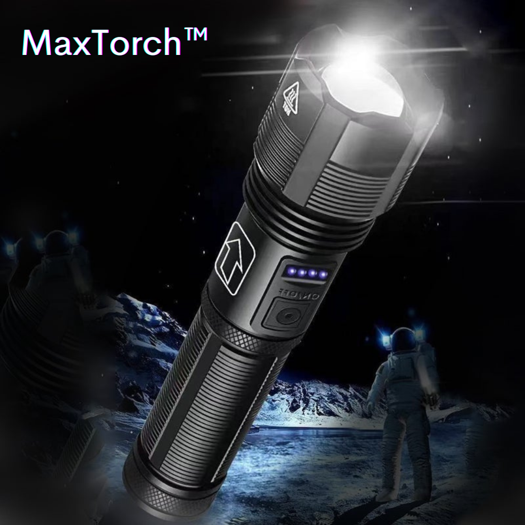 MaxTorch™ Lampe de Poche Militaire Laser Étanche