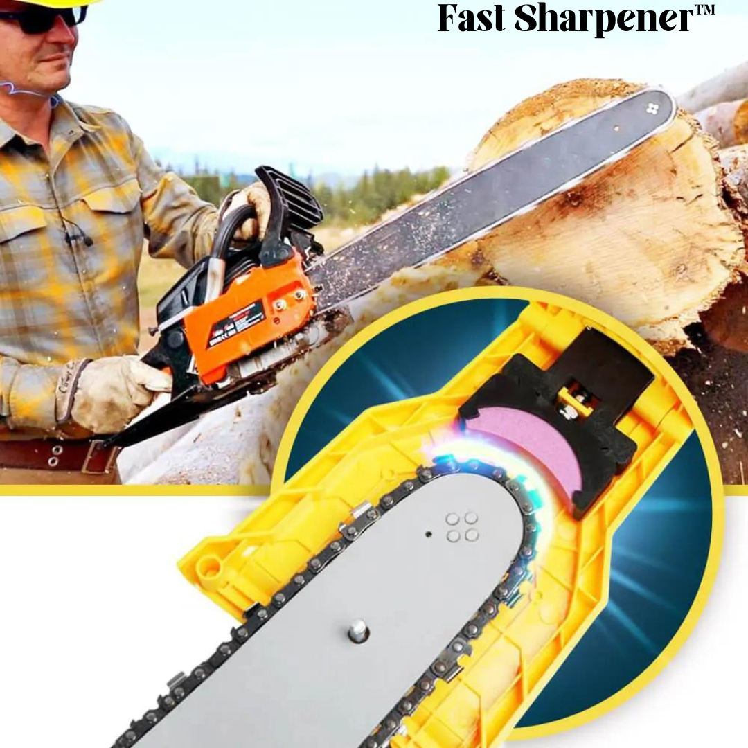 Fast Sharpener™ Affûteuse de dents de tronçonneuse