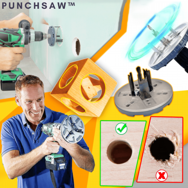 PunchSaw™ - Scie de poinçonnage réglable