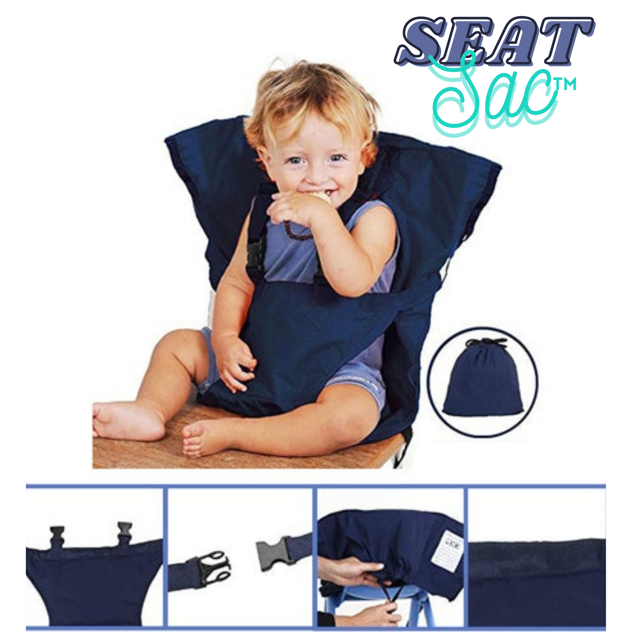 SeatSac™- Siège bébé portable (1+1 GRATUIT !)
