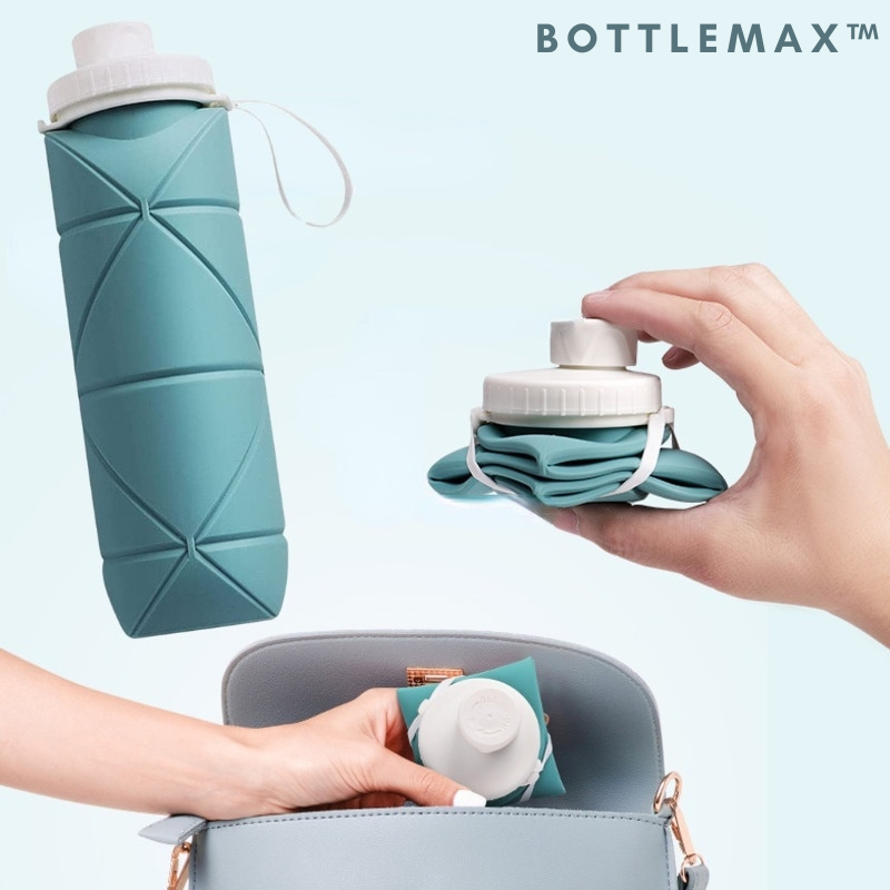BottleMax™ - Bouteille d'eau pliable