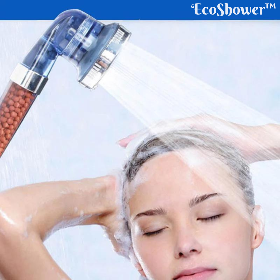 EcoShower™ Buse de douche à pression d'ions négatifs