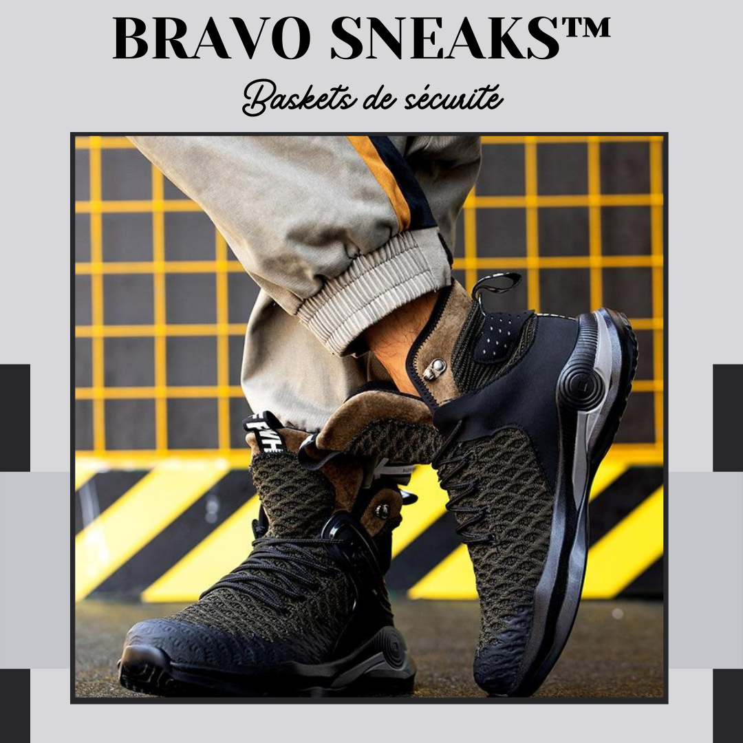 BravoSneaks™ Baskets de sécurité