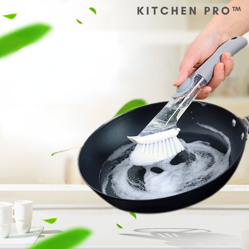 KitchenPro™ - Brosse de nettoyage de cuisine 2 en 1 (1+1 GRATUIT)
