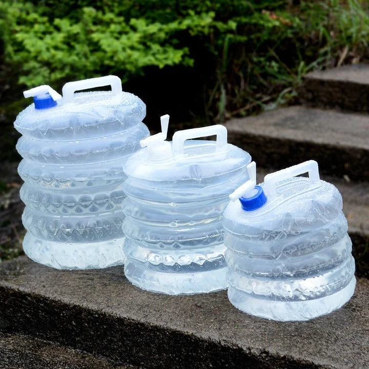 WaterBag™ Seau pliable en plastique pour l'extérieur
