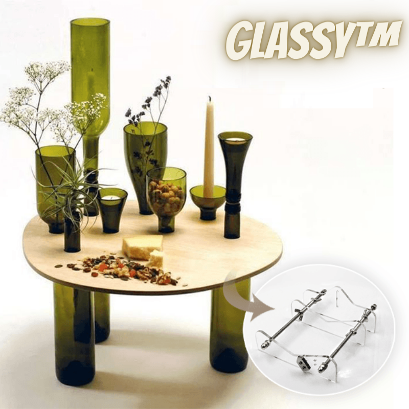 Glassy™ - Coupeur de bouteille en verre