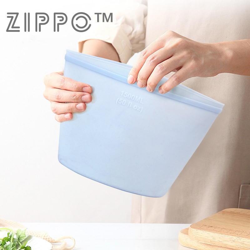 Zippo™ - Sacs en silicone réutilisables (3 pièces)